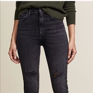 Agolde Super High Ruby Straight Crop